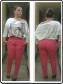 Calça de Linho Coral