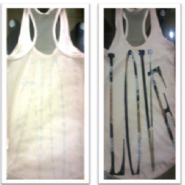 Blusa Love Bege e Preto